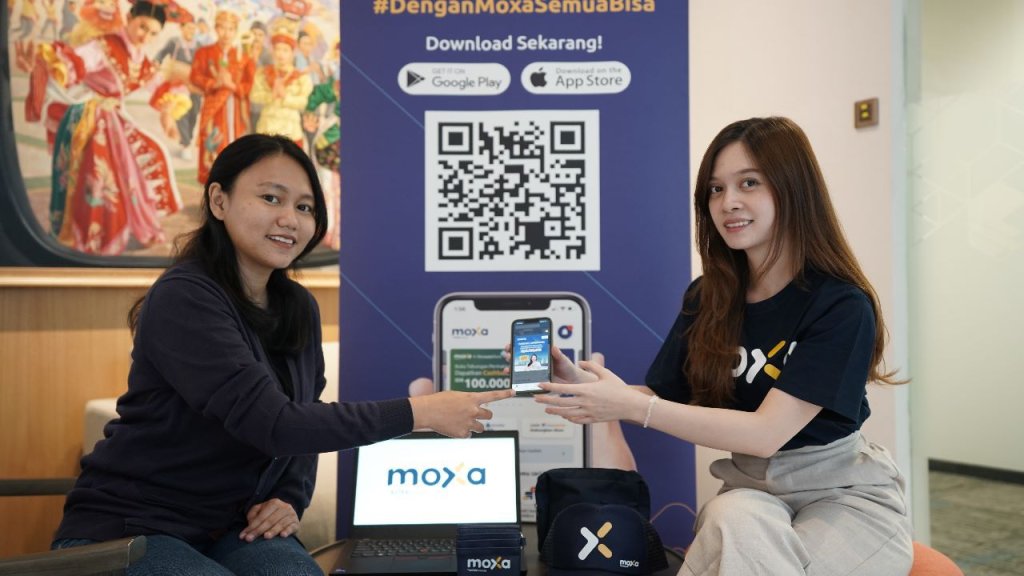 Moxa merupakan sebuah wealth tech app