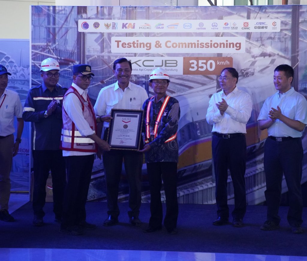 Pada Kamis (22/6) Pengujian Kereta Api Cepat