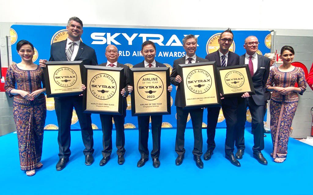 Singapore Airlines (SIA) dinobatkan sebagai