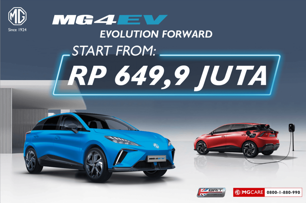 MG Motor Indonesia rilis harga