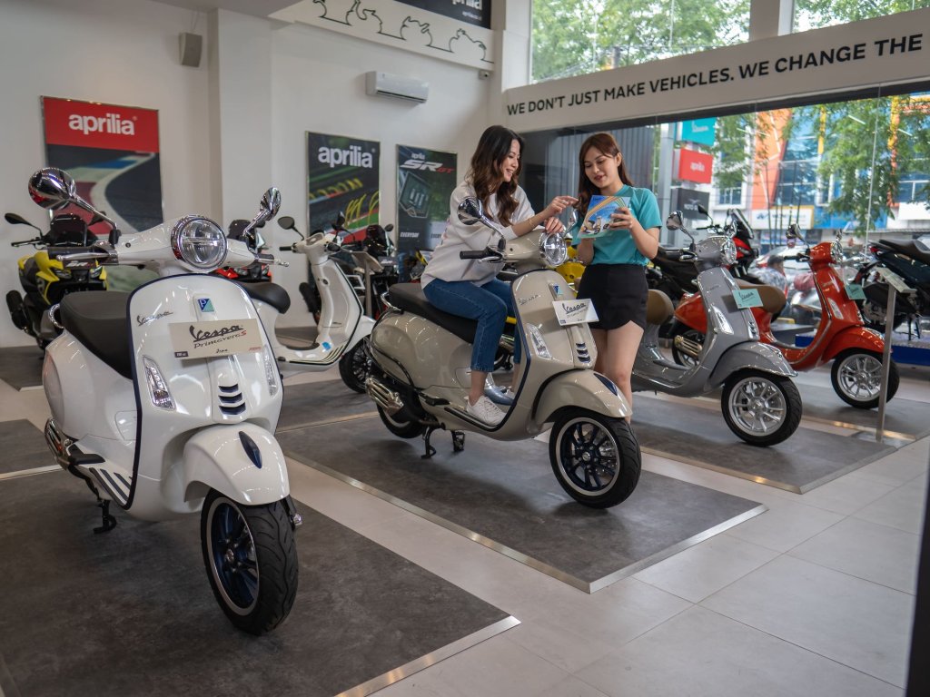 PT Piaggio Indonesia telah memasuki pasar otomotif