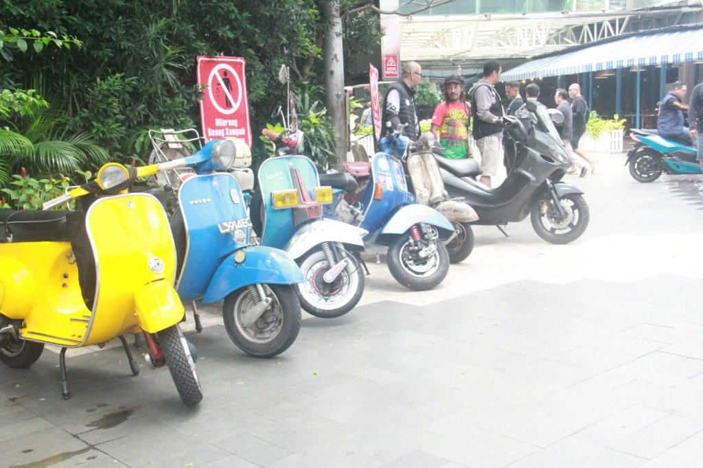 Kemeriahan HUT ke 7 Canivespa Sabtu