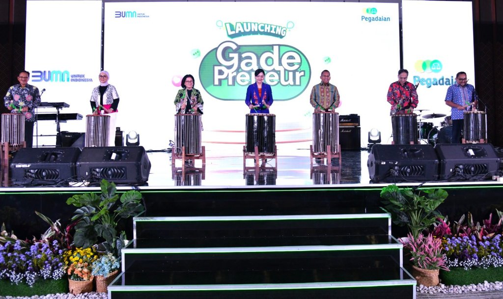 PT Pegadaian melakukan launching GadePreneur