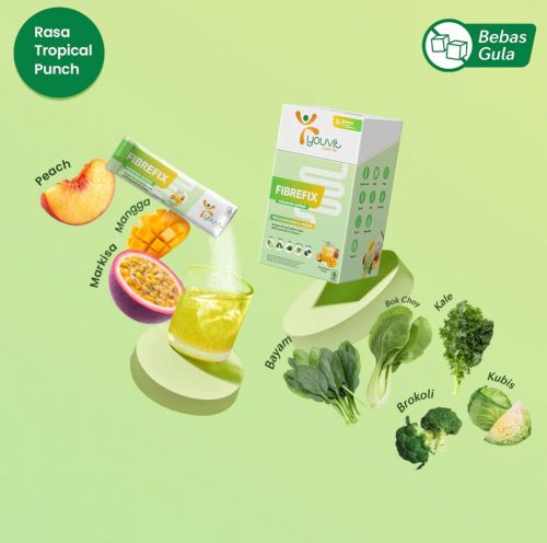 Youvit FibreFix Minuman SerbukÂ  telah hadir