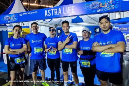 Astra Life beri perlindungan pelari