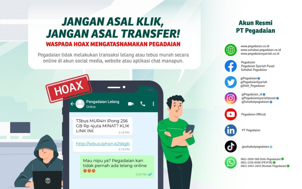 PT Pegadaian himbau masyarakat harap