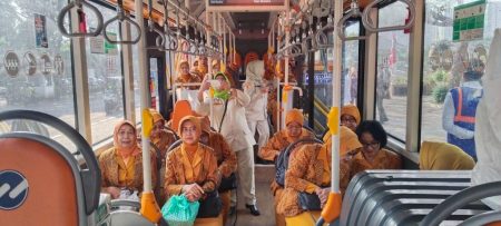 Transjakarta Ajak Keliling LVRI