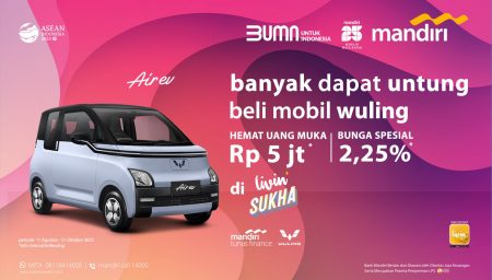 Wuling kerjasama dengan Bank Mandiri