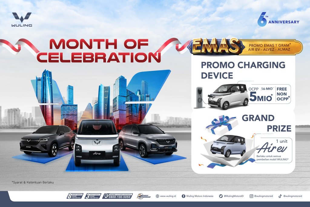 Wuling gelar program ”˜Month of Celebration”™,