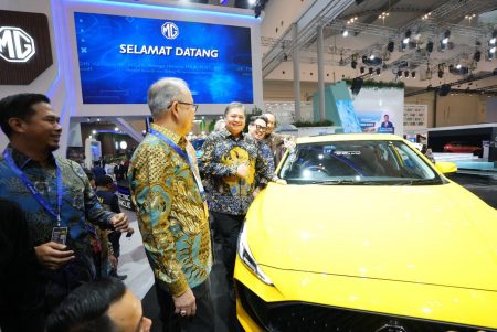Airlangga Hartarto terpukau dengan MG