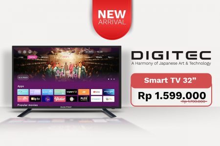 DIGITEC Luncurkan Smart TV teknologi terbaru