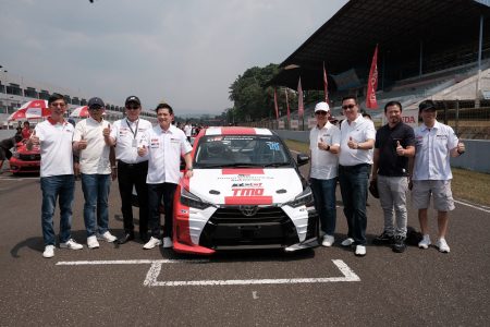 New Yaris GR Sport Naik Podium