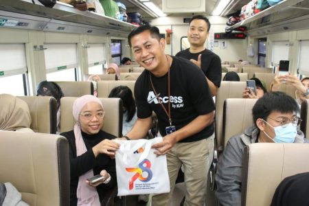 Dalam memeriahkan HUT KAI ke 78, PT Kereta Api