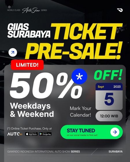 GIIAS Surabaya Hadir Pada 20-24 September