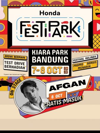 Honda FESTIPARK digelar pada tanggal 7 ”“ 8 Oktober