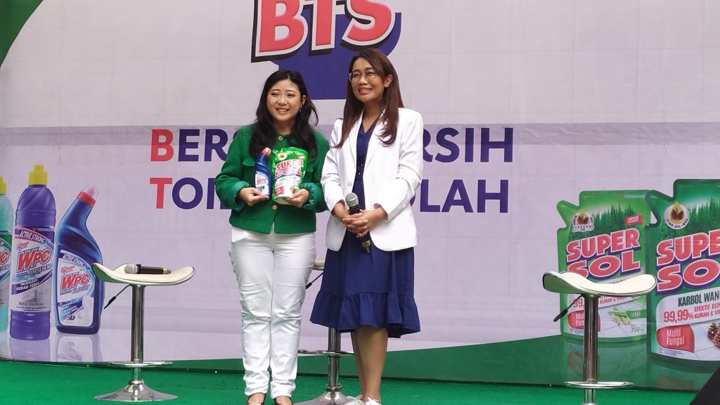 Bersih-Bersih Toilet Sekolah (BTS) Supersol dan WPC