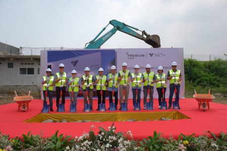 PT Neta Auto Indonesia (NETA) secara simbolik menandai
