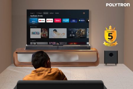 POLYTRON berikan garansi 5 Tahun TV LED, satu ”“ satunya