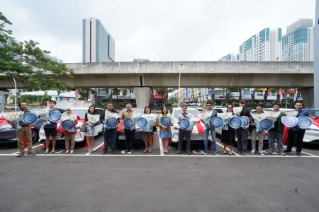 PT Neta Auto Indonesia (NETA) adakan upacara serah