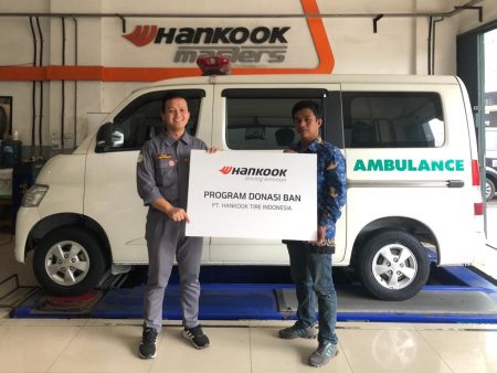 Hankook Tire kembali melakukan donasi ban Kegiatan