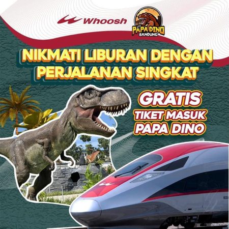 Sejak promo destinasi menggunakan tiket Kereta Cepat