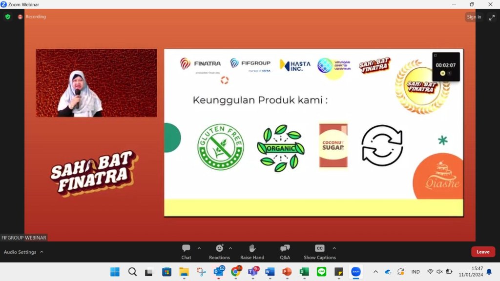 5 UMKM Terbaik masuk pada program Sahabat