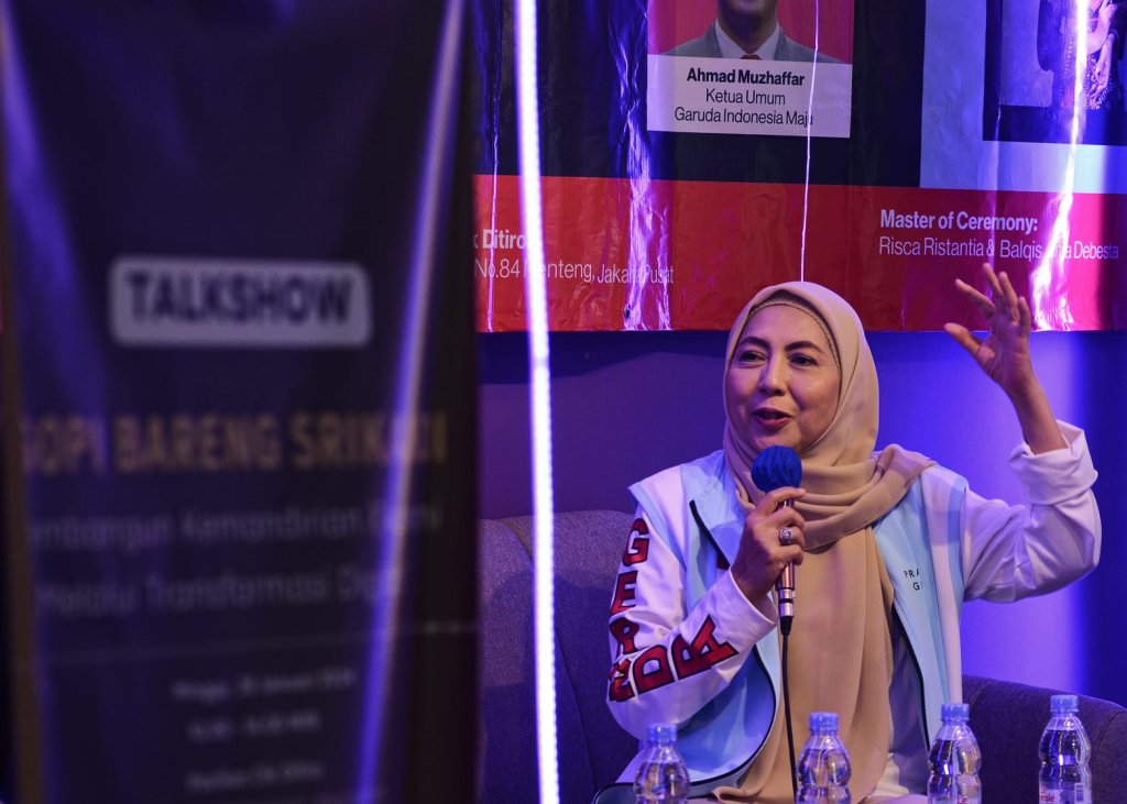 Barisan Srikandi Relawan Garuda Indonesia Maju