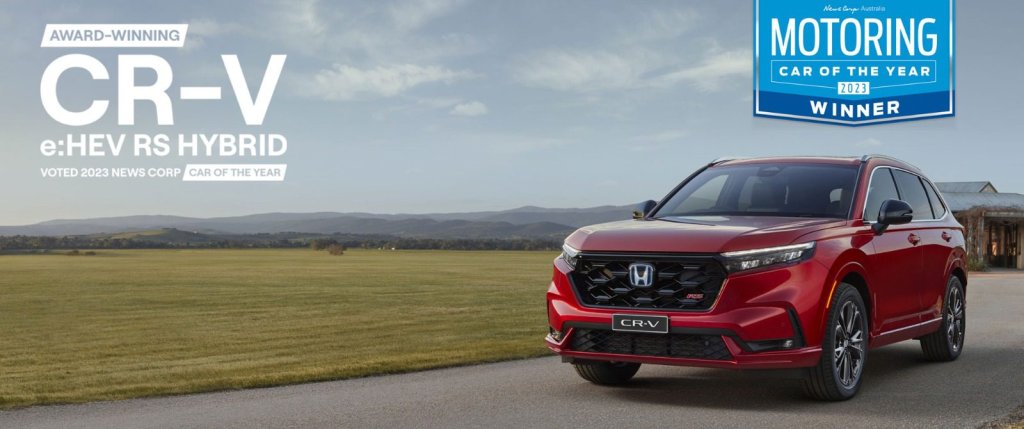 All New Honda CR-V RS e:HEV berhasil meraih