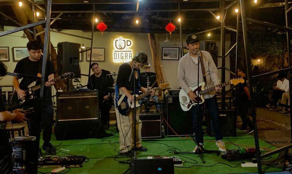 Franki Indrasmoro yang dipanggil Pepeng, musisi sekaligus