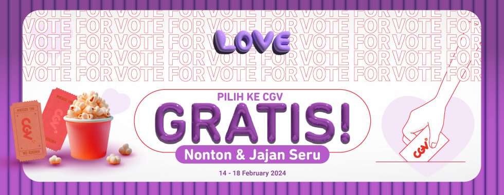 Bioskop CGV memberikan berbagai promo menarik