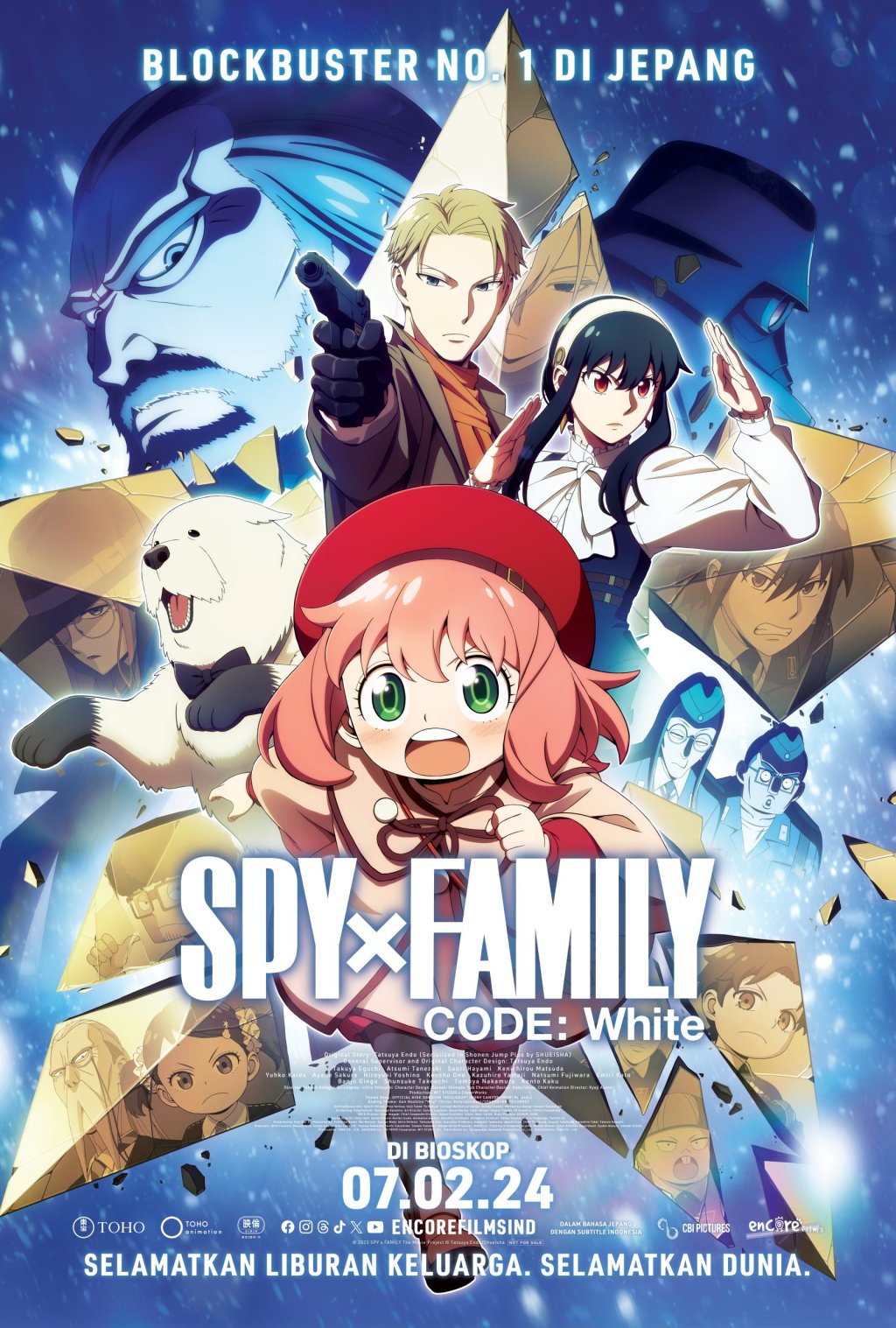 Spy x Family Code: White akhirnya tayang dengan kisah