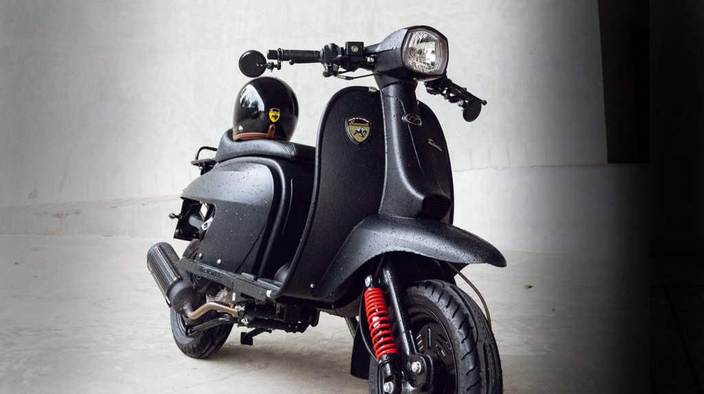Scomadi skuter Modern Classis asal Inggris akan hadir di pehelatan otomotif Indonesia International Motor Show 15-25 Februari 2024 di Jiexpo Kemayoran