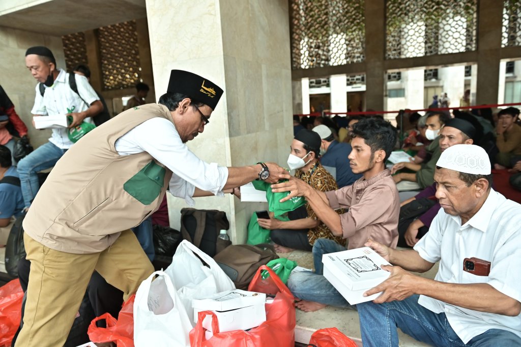 Badan Amil Zakat Nasional (BAZNAS) bekerja sama dengan Unilever