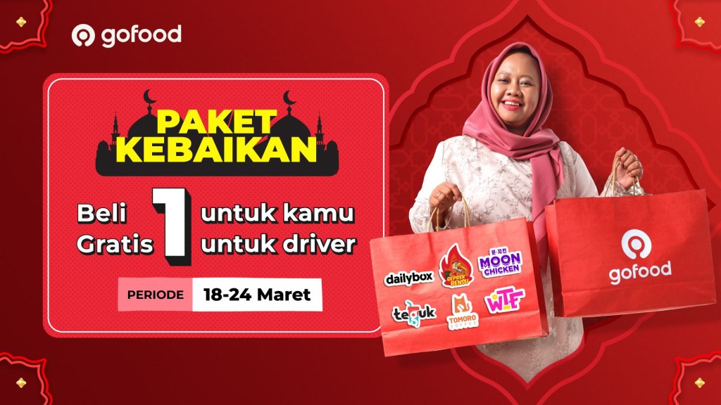 Grup GoTo yakni Gojek dan GoPay, berbagi kebaikan dengan