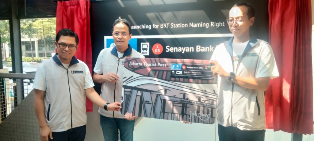 Transjakarta bekerja sama dengan Bank DKI untuk penamaan