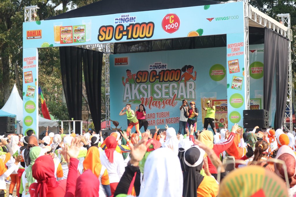 Segar Dingin SD C-1000, minuman suplemen