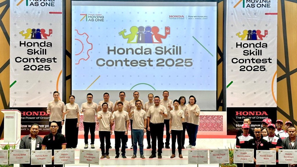 PT Honda Prospect Motor (HPM) menggelar Honda National Skill