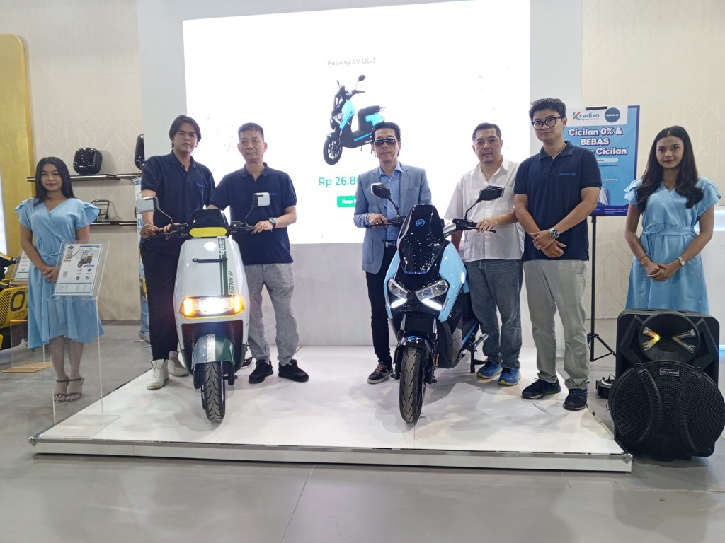 Keeway ikut meramaikan apda ajang Jakarta Fair Kemayoran 2025