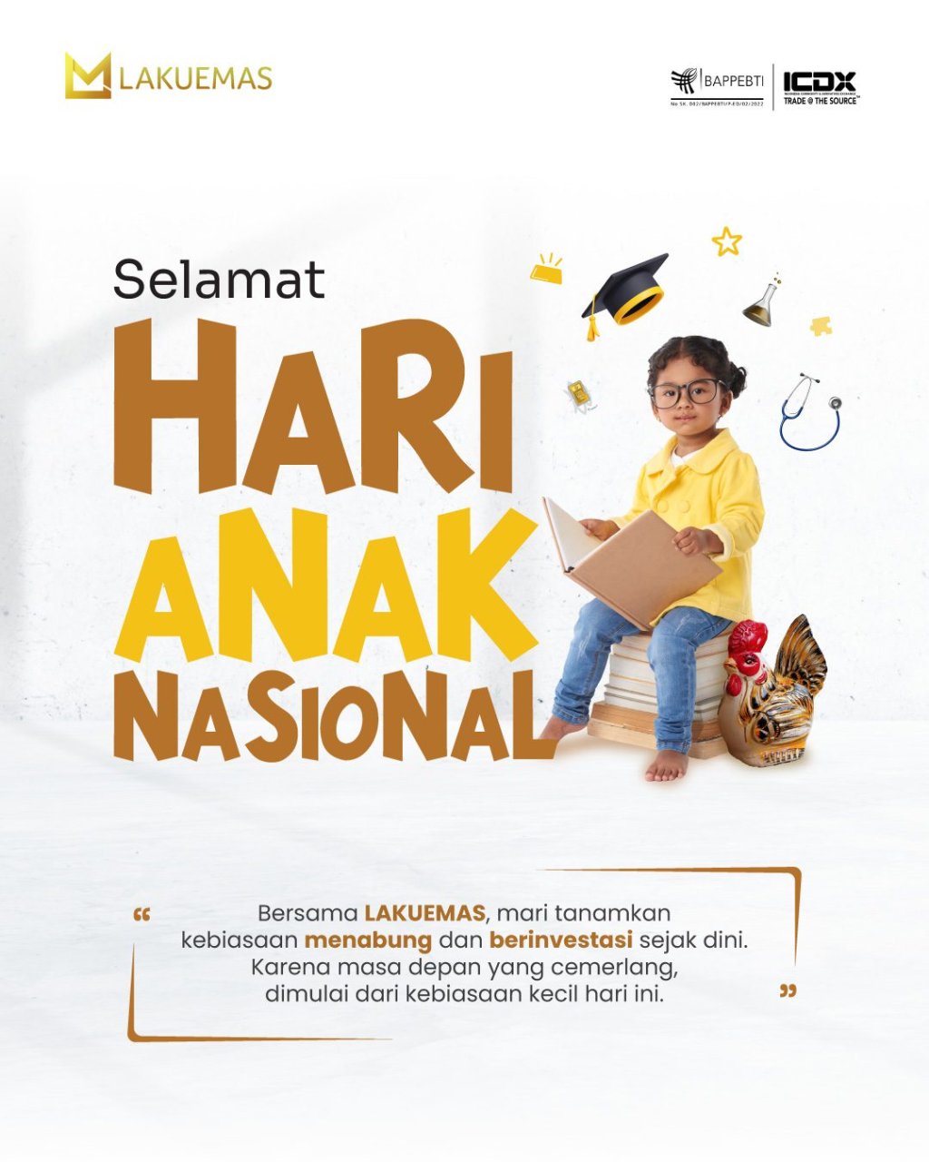 Setiap tanggal 23 Juli diperingati oleh masyarakat