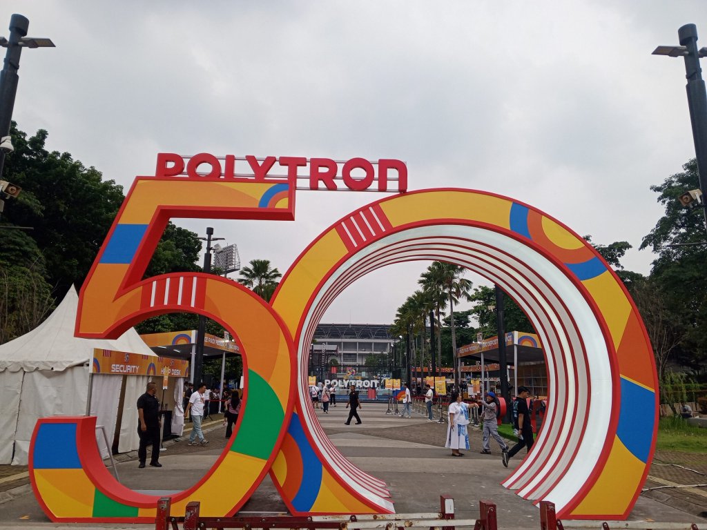 Polytron yang genap merayakan 50 tahun