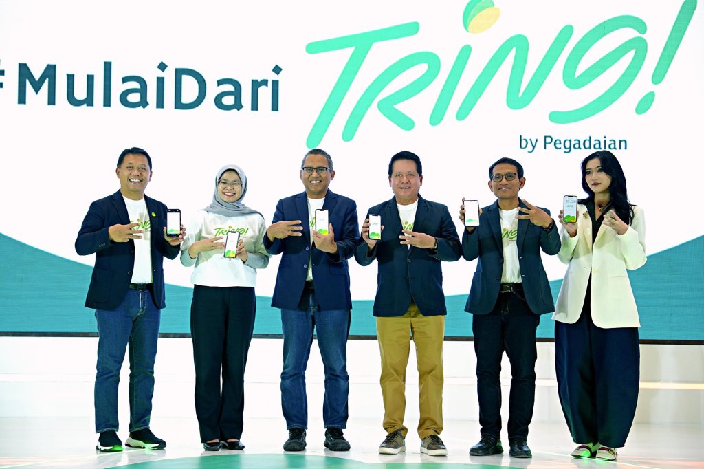 PT Pegadaian meluncurkan super apps terbaru, Tring! By Pegadaian