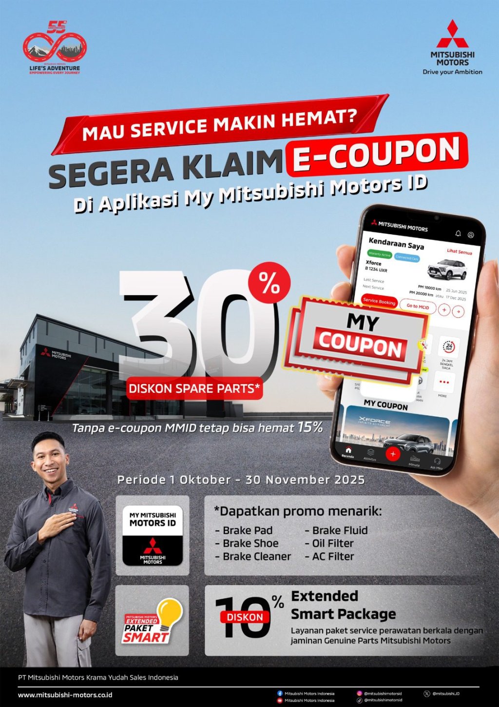 PT Mitsubishi Motors Krama Yudha Sales Indonesia (MMKSI) periode