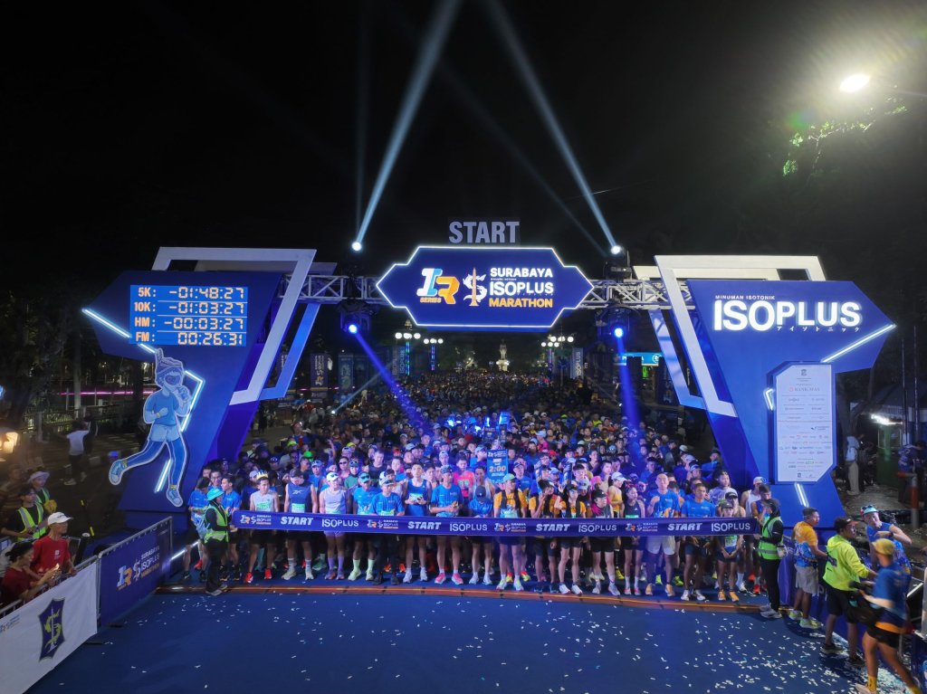ISOPLUS Run Series kembali digelar di Surabaya pada Mnggu, (19/10)