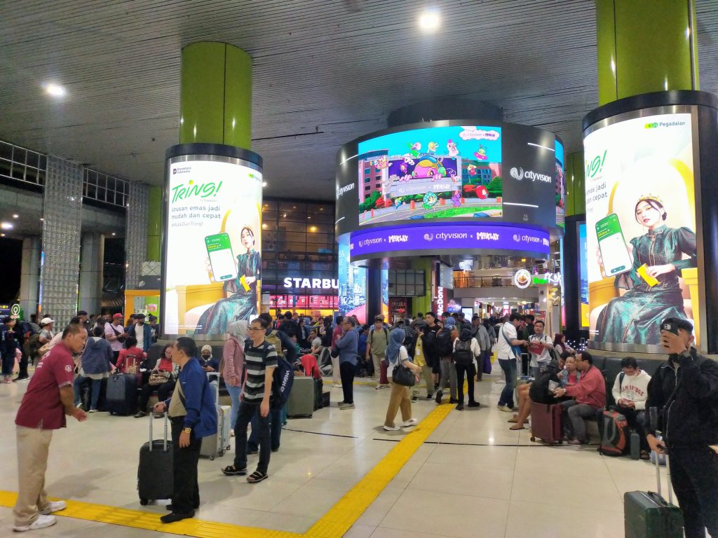 PT Kereta Api Indonesia (Persero) Daerah Operasi 1 Jakarta mencatat lebih