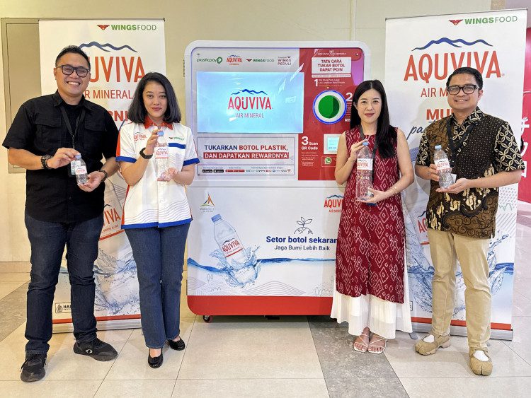 SetelahÂ sukses meluncurkan Reverse Vending Machine (RVM) AQUVIVA bersama Plasticpay di beberapa titik di Jakarta dan Tangerang,