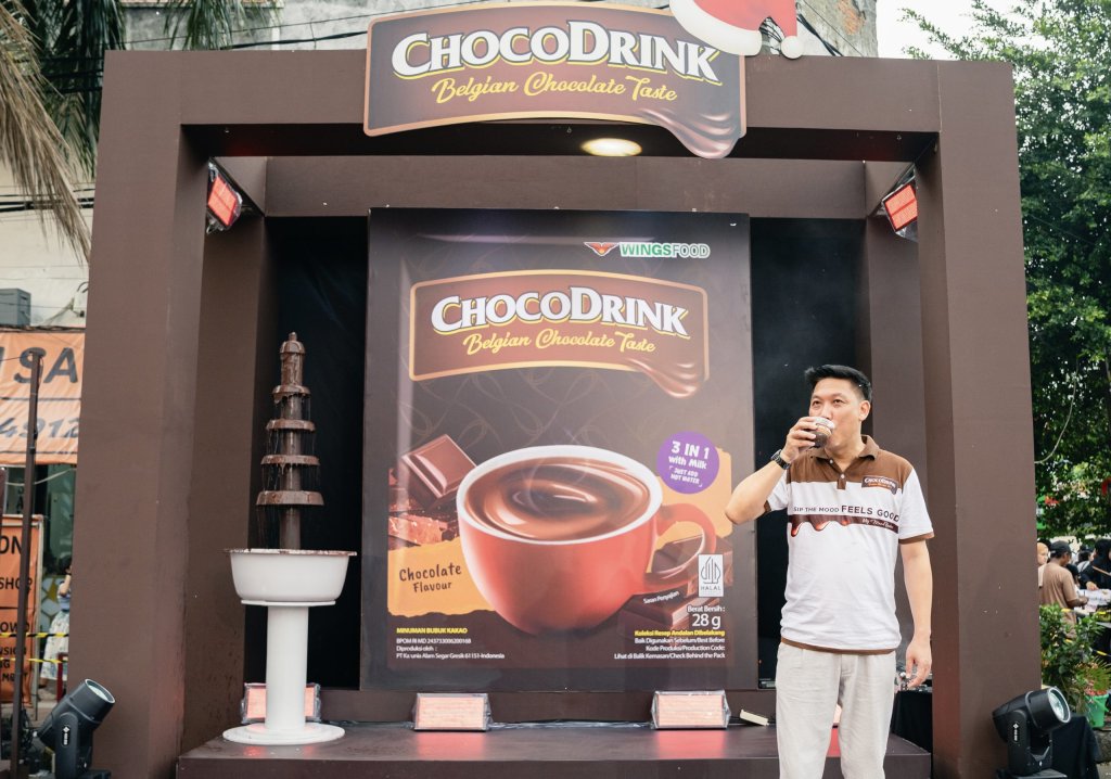 WINGS Food melalui ChocoDrink, merek minuman