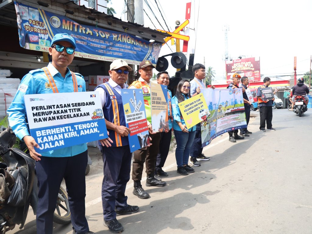 Kereta Api Indonesia (Persero) Daop 1 Jakarta berkolaborasi